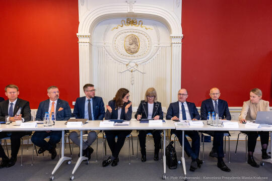 Unia Metropolii Polskich, Miszalski, Trzaskowski, spotkanie, Kraków