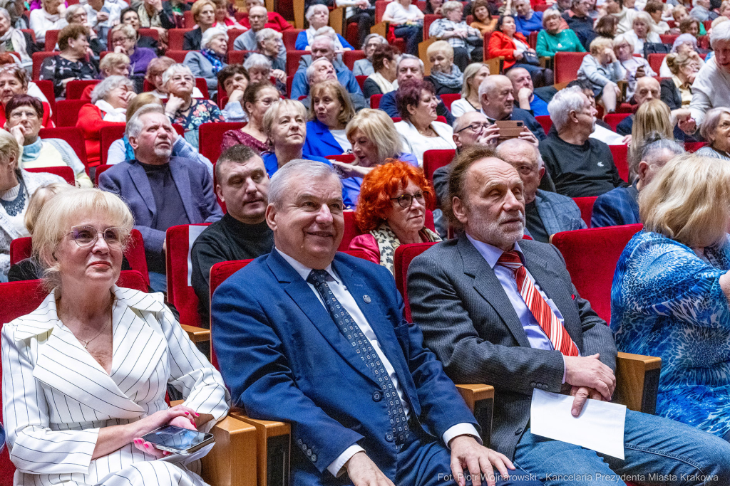 seniorzy, Okonska-Walkowicz, Rada Krakowskich Seniorów, koncert, ICE, jubileusz, 10 lat, Pietrzyk  Autor: P. Wojnarowski