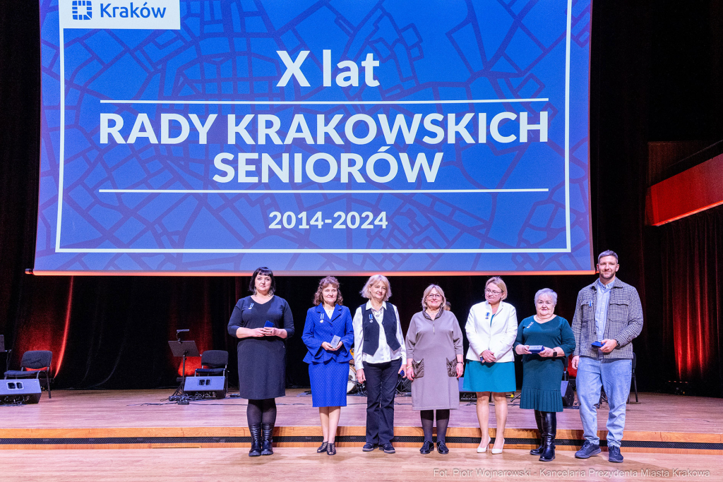 seniorzy, Okonska-Walkowicz, Rada Krakowskich Seniorów, koncert, ICE, jubileusz, 10 lat, Pietrzyk  Autor: P. Wojnarowski