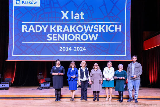 seniorzy, Okonska-Walkowicz, Rada Krakowskich Seniorów, koncert, ICE, jubileusz, 10 lat, Pietrzyk