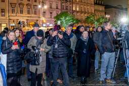 Szopka Turystyczna, Sukiennice, Miszalski, Niezabitowski, Soszyński, odsłonięcie