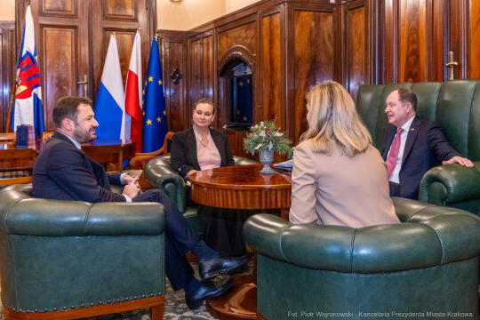 pw_359_006_fot. piotr wojnarowski.jpg-Miszalski, Brzezinski, ambasador, wizyta, pożegnalna