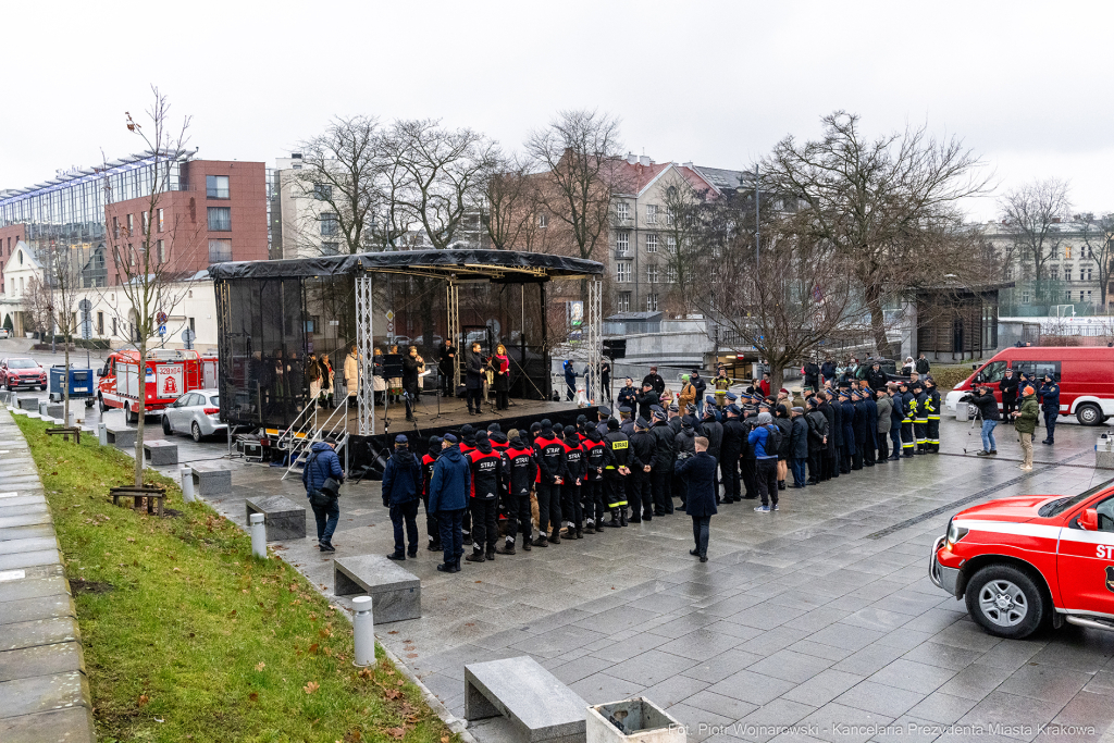 Miszalski, przekazanie, samochody, Wawel, spotkanie, Honoris Gratia, Jastrząb, Dorota Marek, służ  Autor: P. Wojnarowski