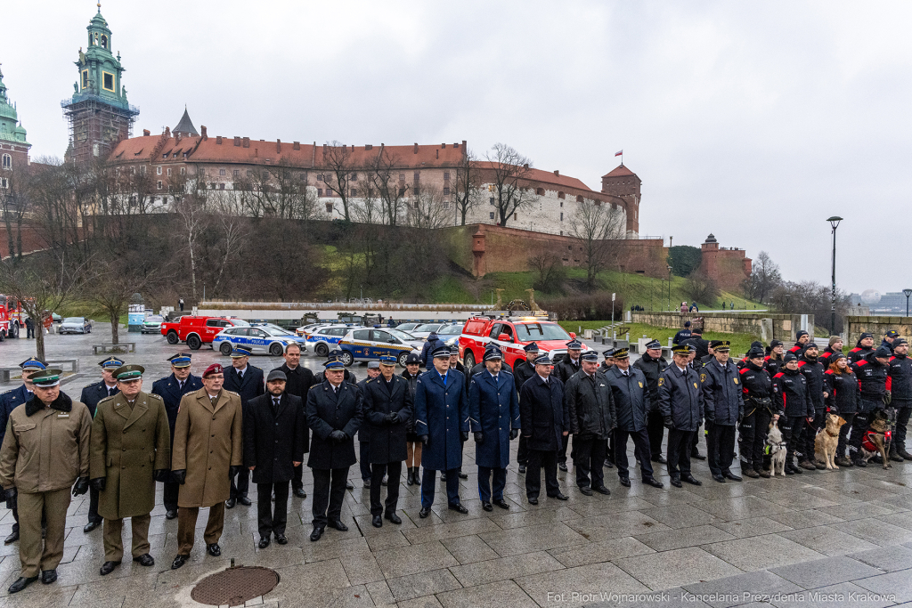 Miszalski, przekazanie, samochody, Wawel, spotkanie, Honoris Gratia, Jastrząb, Dorota Marek, służ  Autor: P. Wojnarowski