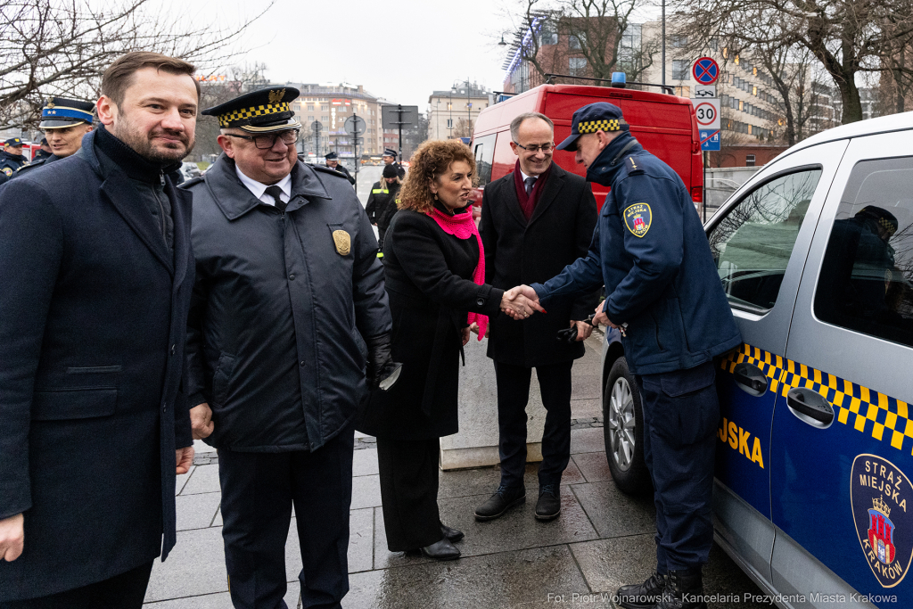 Miszalski, przekazanie, samochody, Wawel, spotkanie, Honoris Gratia, Jastrząb, Dorota Marek, służ  Autor: P. Wojnarowski