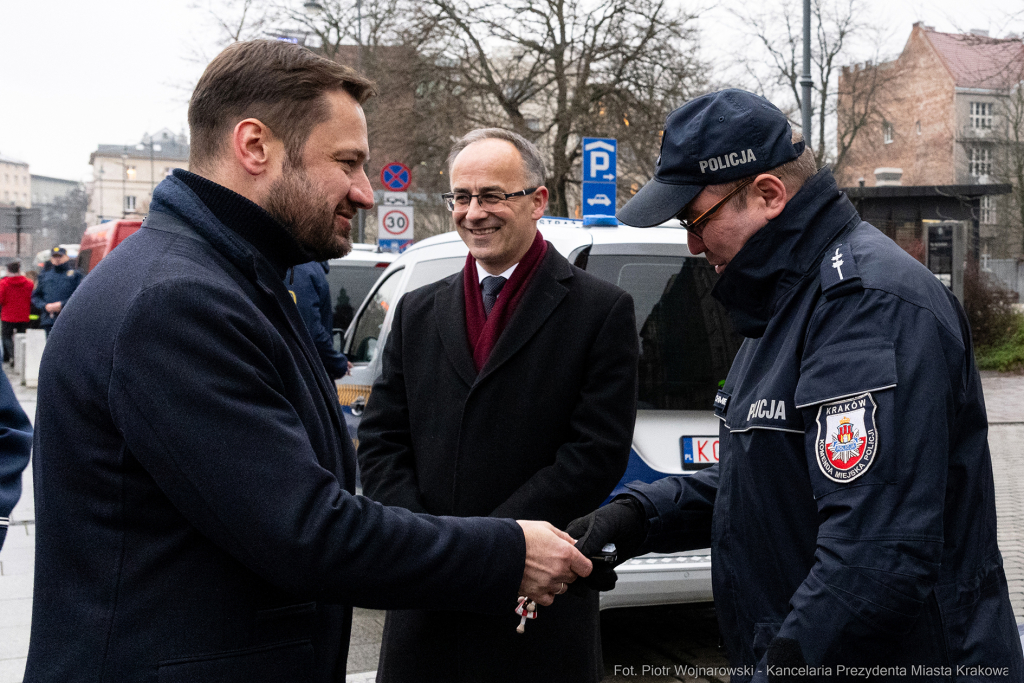 Miszalski, przekazanie, samochody, Wawel, spotkanie, Honoris Gratia, Jastrząb, Dorota Marek, służ  Autor: P. Wojnarowski