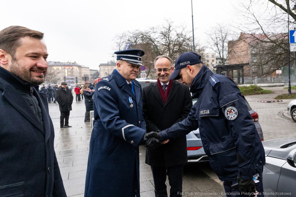 Miszalski, przekazanie, samochody, Wawel, spotkanie, Honoris Gratia, Jastrząb, Dorota Marek, służ  Autor: P. Wojnarowski