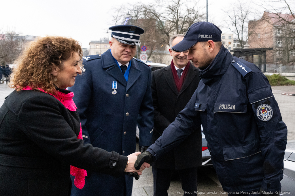 Miszalski, przekazanie, samochody, Wawel, spotkanie, Honoris Gratia, Jastrząb, Dorota Marek, służ  Autor: P. Wojnarowski