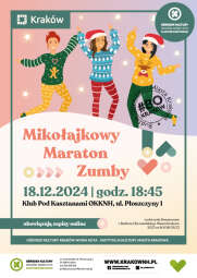 Logo: Mikołajkowy maraton Zumby