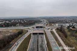 jg_241214_krk_dron_0327.jpg-Otwarcie kluczowego fragmentu północnej obwodnicy Krakowa