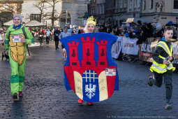 20 Jubileuszowy Bieg Sylwestrowy, 2024, zdjęcia, uczestnicy, biegacze, stroje, Mazur, Kraków