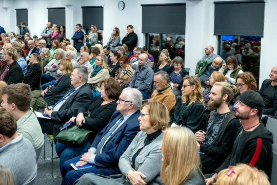 Klaman, Buszek, organizacje pozarządowe, NGO, Zabłocie, spotkanie noworoczne, Klaster