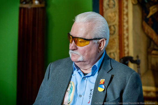 pw_406_003_fot. piotr wojnarowski.jpg-Miszalski, Wałęsa, spotkanie, zdjęcia, portret, UJ