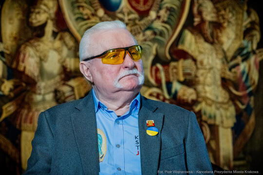 pw_406_007_fot. piotr wojnarowski.jpg-Miszalski, Wałęsa, spotkanie, zdjęcia, portret, UJ