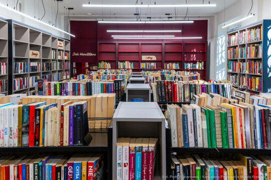 biblioteka, Teatralna, filia 55, otwarcie, remont, zdjęcia, Staniszewska, Drabik, Mazurkiewicz