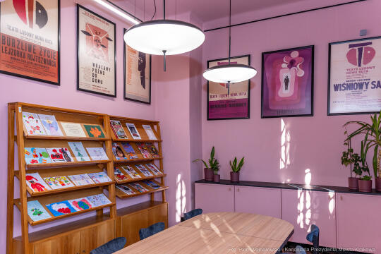 biblioteka, Teatralna, filia 55, otwarcie, remont, zdjęcia, Staniszewska, Drabik, Mazurkiewicz