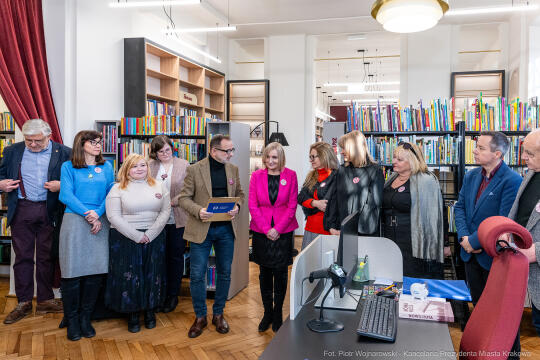 biblioteka, Teatralna, filia 55, otwarcie, remont, zdjęcia, Staniszewska, Drabik, Mazurkiewicz