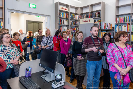 biblioteka, Teatralna, filia 55, otwarcie, remont, zdjęcia, Staniszewska, Drabik, Mazurkiewicz