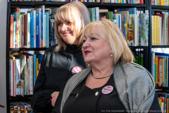 biblioteka, Teatralna, filia 55, otwarcie, remont, zdjęcia, Staniszewska, Drabik, Mazurkiewicz