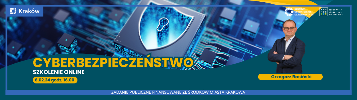 SZKOLENIE ONLINE: Cyberbezpieczeństwo