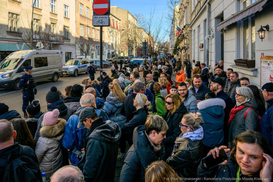 król, Karol III, Karol, Kraków, JCC, wizyta, Miszalski, zdjęcia, Jewish Community Centre, Cracow,