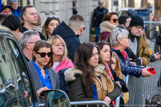 król, Karol III, Karol, Kraków, JCC, wizyta, Miszalski, zdjęcia, Jewish Community Centre, Cracow,