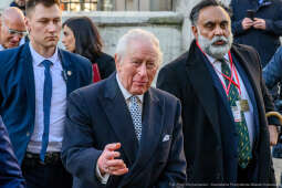 Król Karol III odwiedził Kraków, 2025