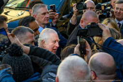 Król Karol III odwiedził Kraków, 2025