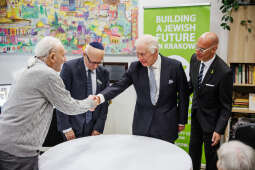 Wizyta Króla Karola III w JCC Kraków