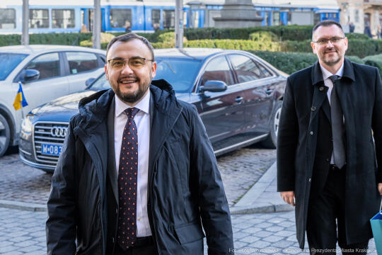 Miszalski, spotkanie, zdjęcia, ambasador, Wasyl Bodnar, Ukraina, konsul, Wojnarowski