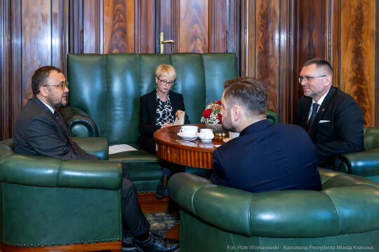 Miszalski, spotkanie, zdjęcia, ambasador, Wasyl Bodnar, Ukraina, konsul, Wojnarowski