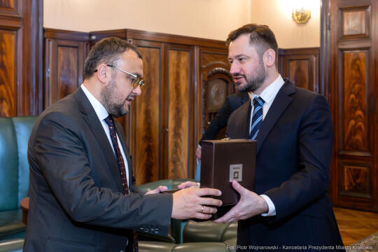 Miszalski, spotkanie, zdjęcia, ambasador, Wasyl Bodnar, Ukraina, konsul, Wojnarowski