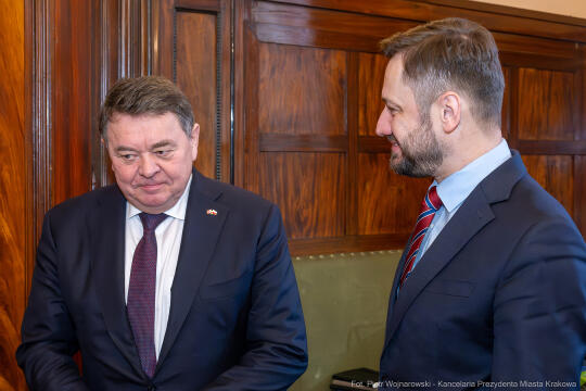 Miszalski, spotkanie, zdjęcia, ambasador, Norwegia, Øystein Bø