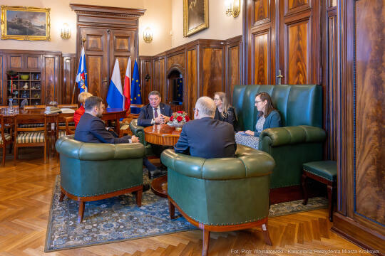 Miszalski, spotkanie, zdjęcia, ambasador, Norwegia, Øystein Bø