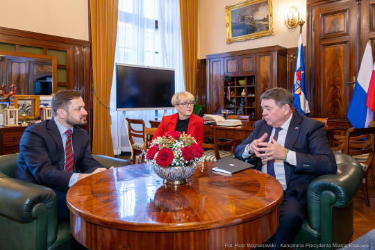 Miszalski, spotkanie, zdjęcia, ambasador, Norwegia, Øystein Bø