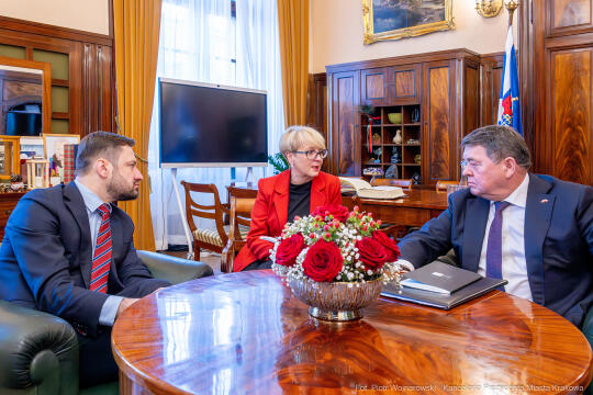 Miszalski, spotkanie, zdjęcia, ambasador, Norwegia, Øystein Bø