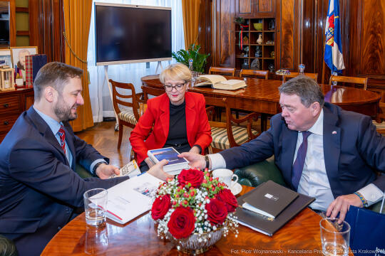 Miszalski, spotkanie, zdjęcia, ambasador, Norwegia, Øystein Bø