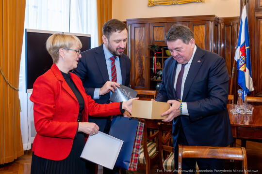 Miszalski, spotkanie, zdjęcia, ambasador, Norwegia, Øystein Bø