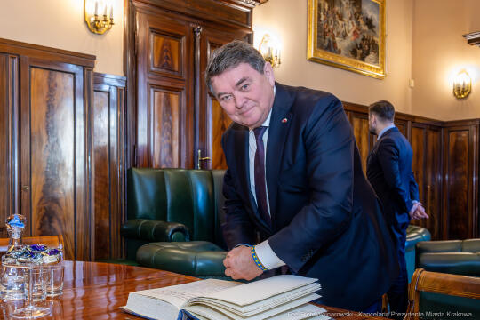 Miszalski, spotkanie, zdjęcia, ambasador, Norwegia, Øystein Bø