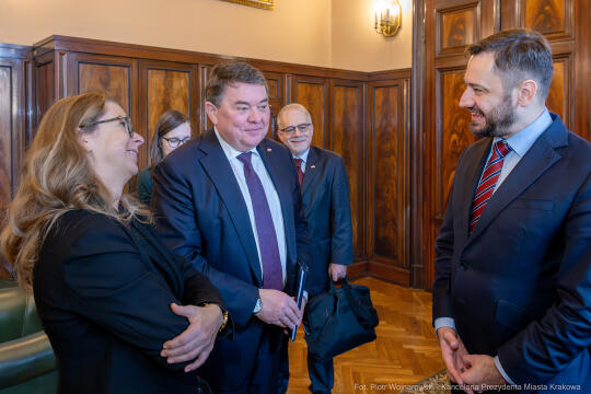 Miszalski, spotkanie, zdjęcia, ambasador, Norwegia, Øystein Bø