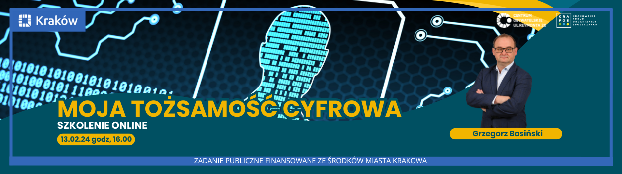 SZKOLENIE ONLINE: Moja tożsamość cyfrowa - jak ją chronić i zarządzać?