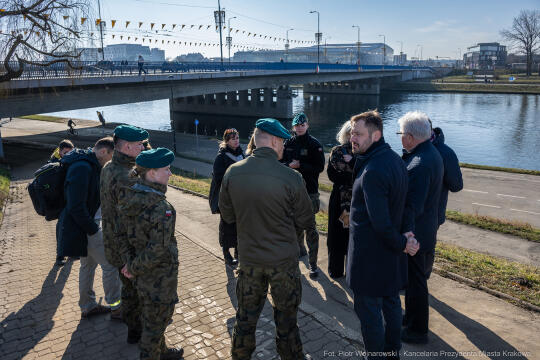 Miszalski, Most Grunwaldzki, wizja, wojsko, przeprawa, zdjęcia