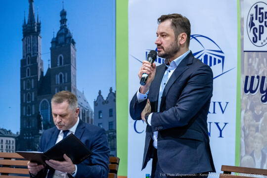 Miszalski, Ławka Dialogu, Czyżyny, zdjęcia, Kracik, Mazur, mieszkańcy, SP 155