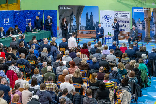 Miszalski, Ławka Dialogu, Czyżyny, zdjęcia, Kracik, Mazur, mieszkańcy, SP 155