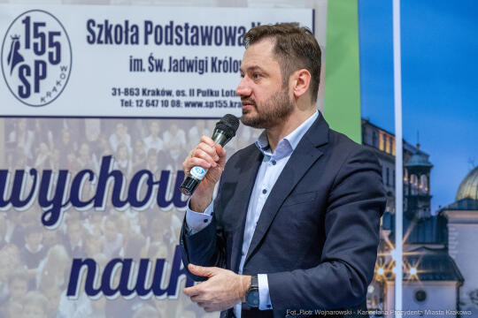 Miszalski, Ławka Dialogu, Czyżyny, zdjęcia, Kracik, Mazur, mieszkańcy, SP 155