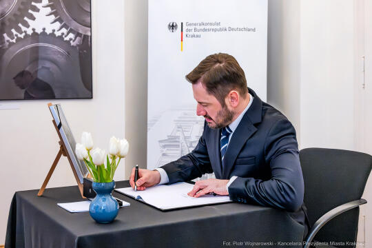 Miszalski, kondolencje, konsulat, Niemcy,  Horst Koehler, zdjęcia