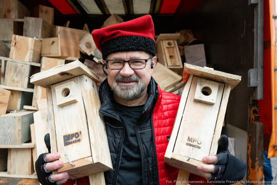 Miszalski, walentynki, budki, lęgowe, Domański, MPO, zdjęcia, po krakosku