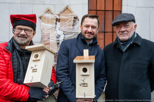 Miszalski, walentynki, budki, lęgowe, Domański, MPO, zdjęcia, po krakosku