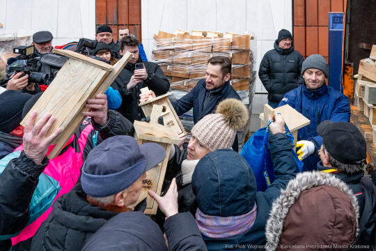 Miszalski, walentynki, budki, lęgowe, Domański, MPO, zdjęcia, po krakosku