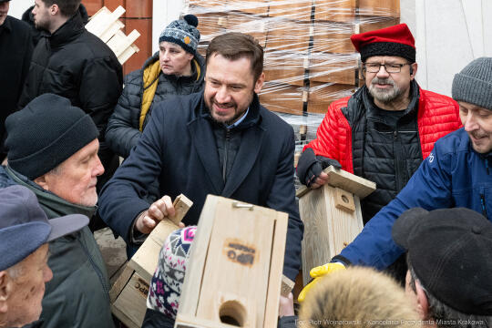 Miszalski, walentynki, budki, lęgowe, Domański, MPO, zdjęcia, po krakosku